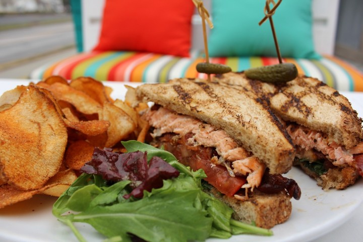 Salmon BLT