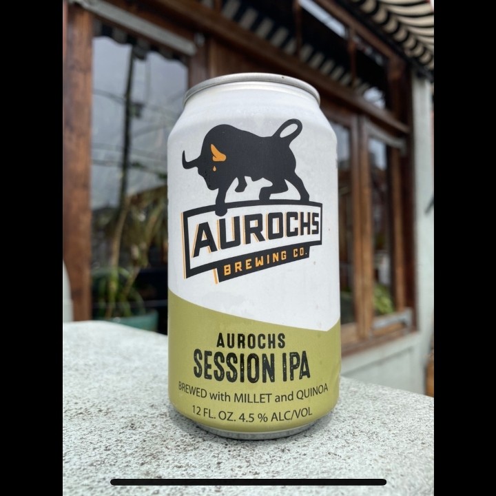Aurochs Session IPA can