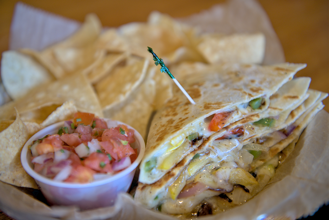 Roasted Veggies Quesadilla