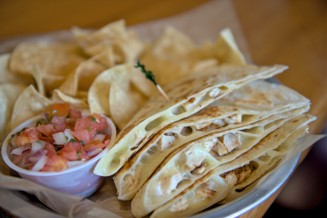 Grilled Chicken Quesadilla