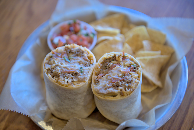 Ground Beef Burrito