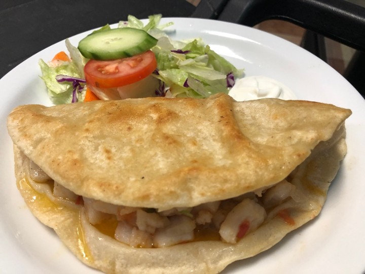 Taco Pescado con Tortilla Grande