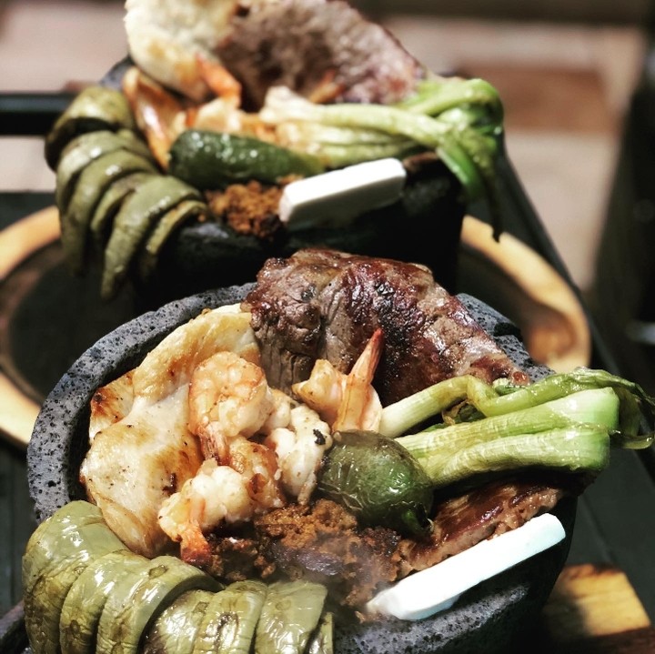 Molcajete de 3 Opciones