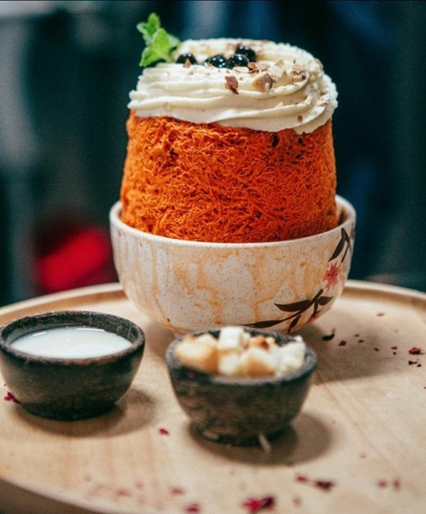 BOBA THAI TEA BINGSU