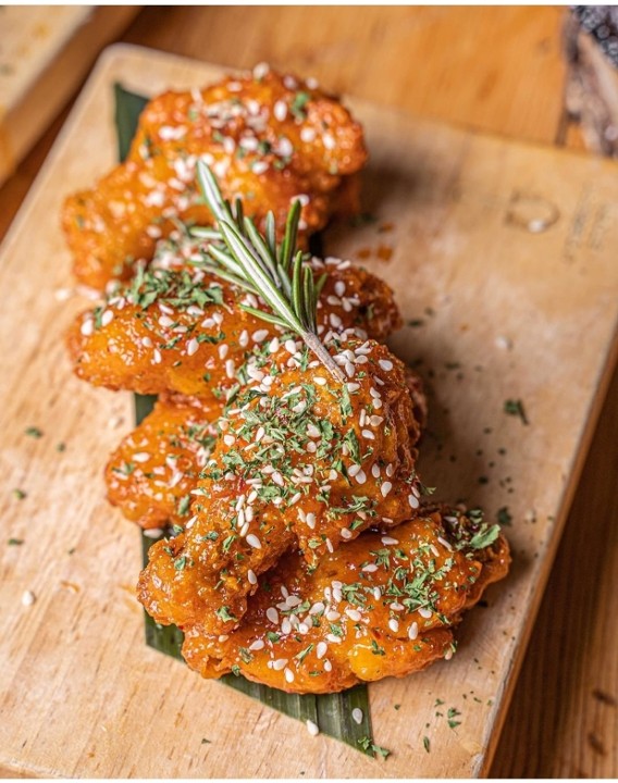 FRIED CHICKEN WITH HOMEMADE SWEET GLAZED