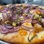Pistachio & Red Onion Pizza