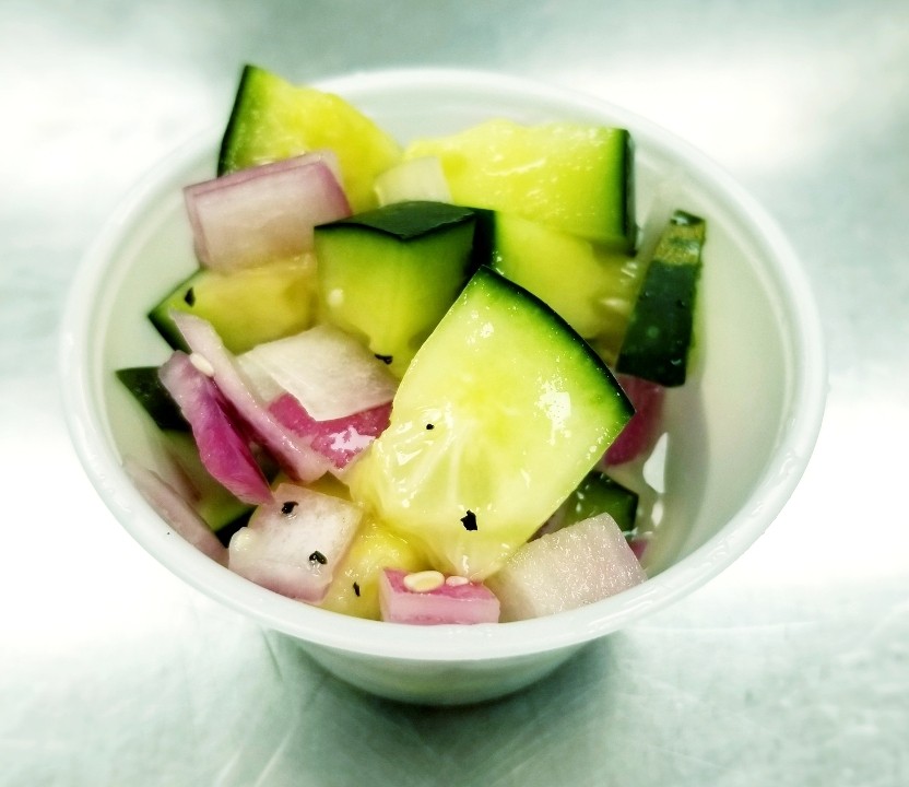 Cucumbers & Onions Side