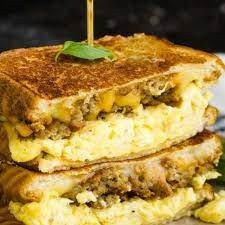 Grilled Sausage, Egg, & Cheese