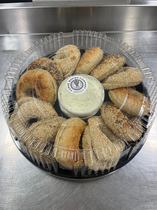 Large Bagel Platter (24 Bagels)