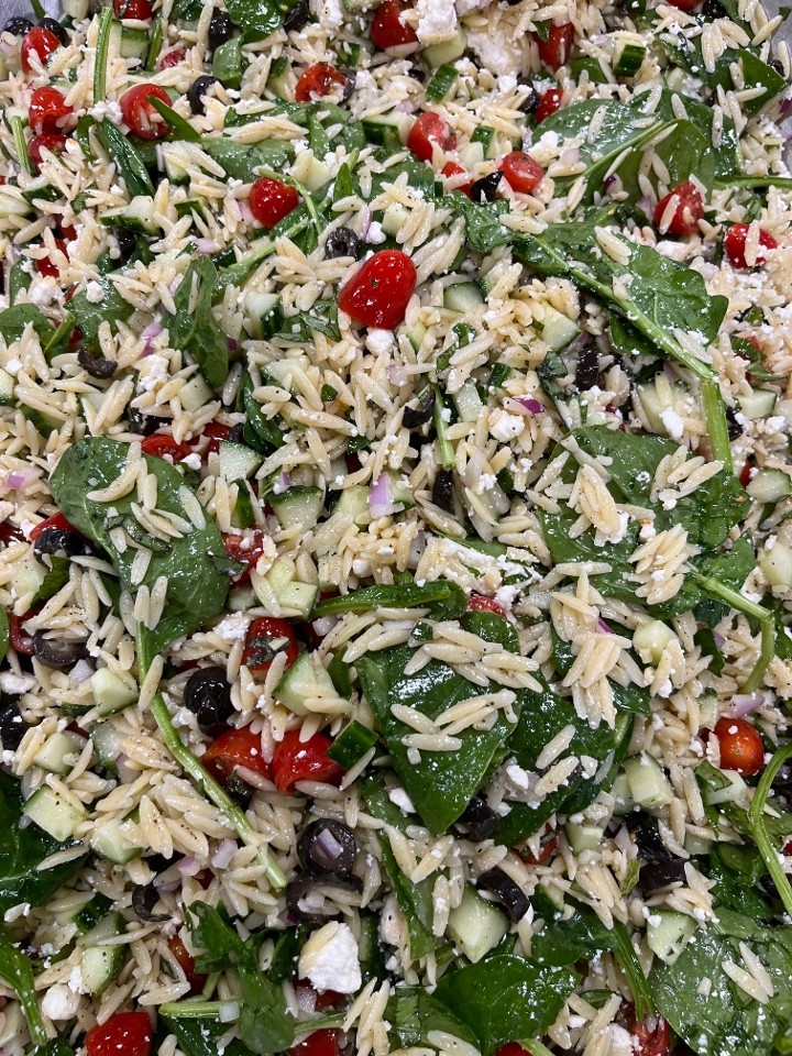 Orzo Salad (serves 10-12)
