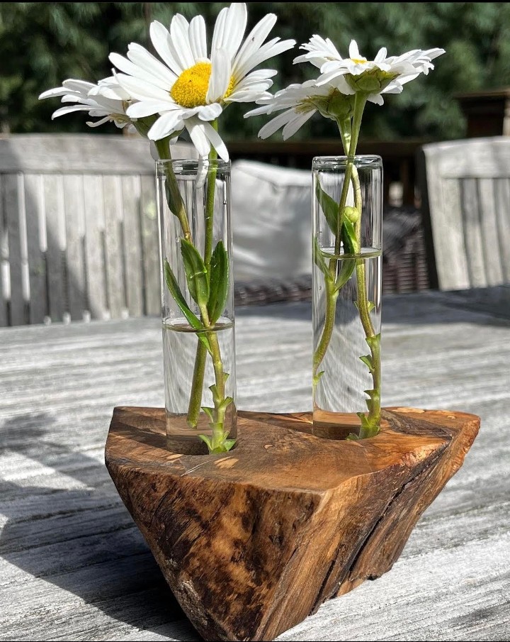 JSM Handmade Wooden Vases