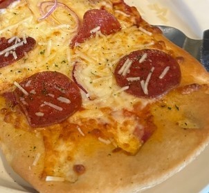 Flatbread pizza