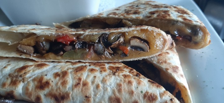 Mushroom Veggie Quesadilla