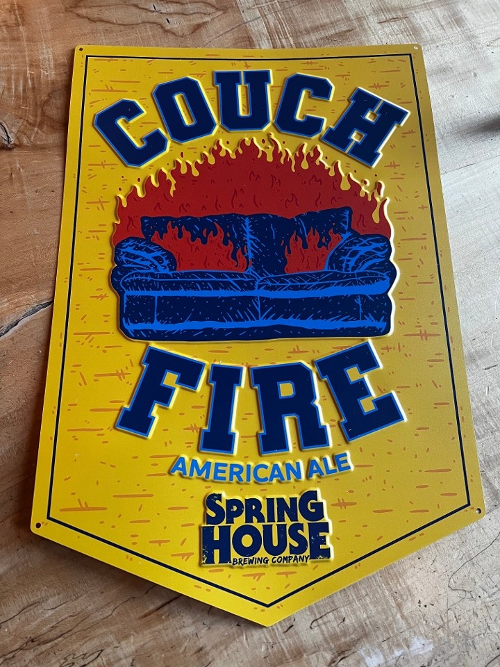 Couch Fire Tin Tacker
