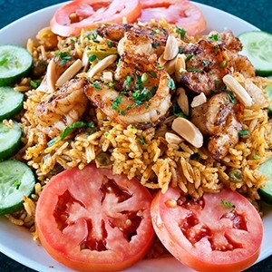 Shrimp Biryani