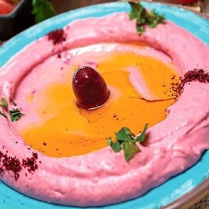 Pink Hummus