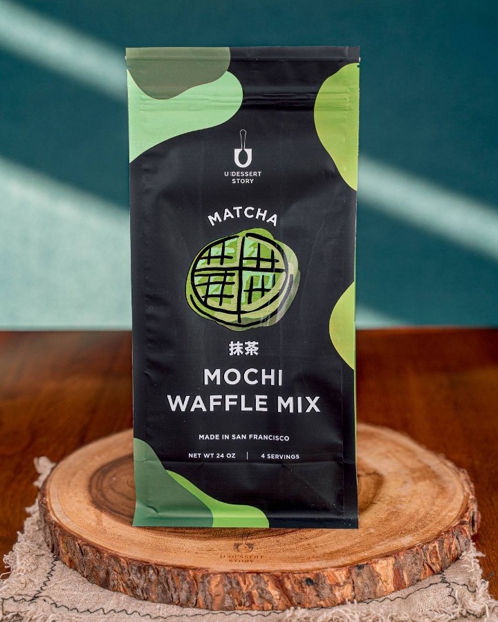 Mochi Waffle Mix- Matcha