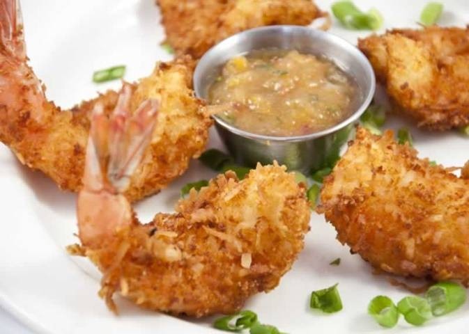 Coconut Crusted Fried Shrimp