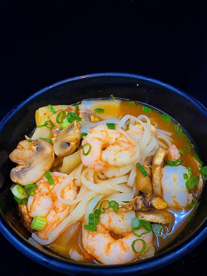 Lunch-Tom Yum Noodle Soup (GF)