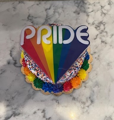 Pride Funfetti Cake - 4"