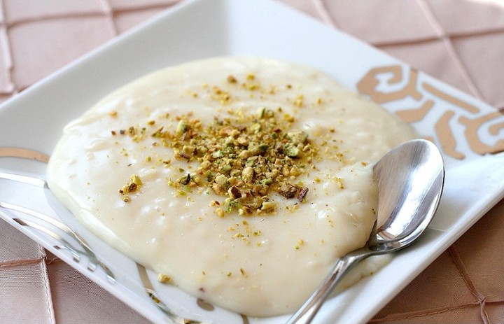 Rice Pudding w/ Pistachio