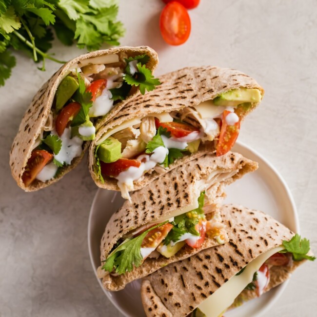 California Chicken Pita