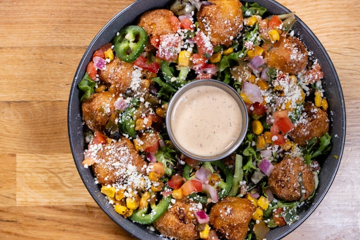 Fried Elote Bites