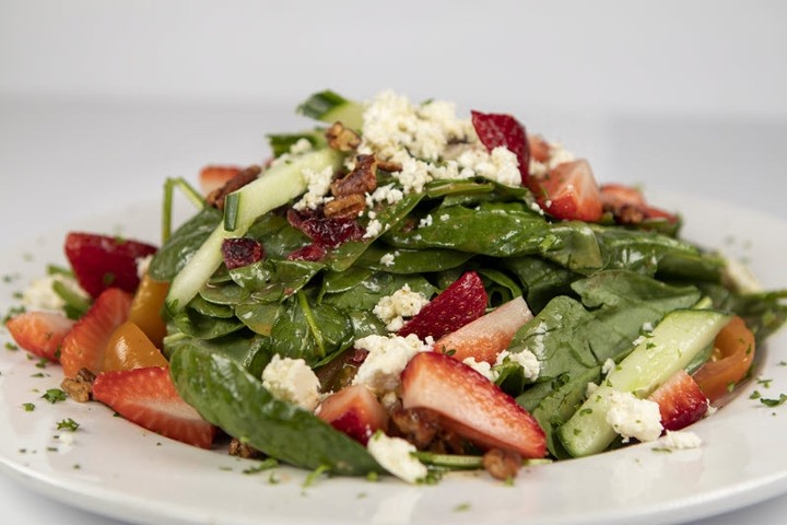 Strawberry & Spinach Salad