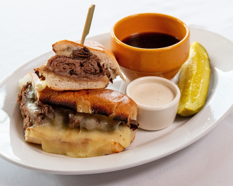 French Dip Hot Roast Beef