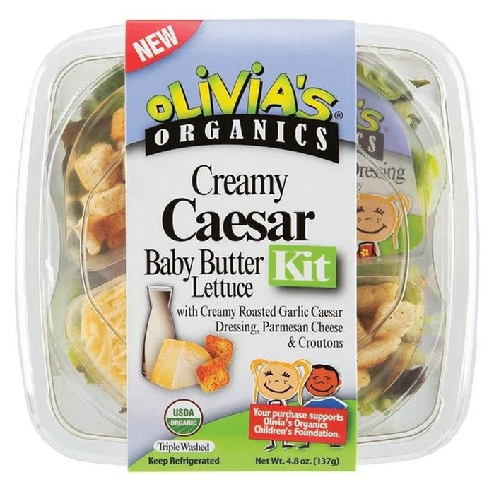Olivia's Organic Creamy Caesar Baby Butter Lettuce Kit