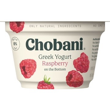 Chobani Non-Fat Raspberry on the Bottom Greek Yogurt