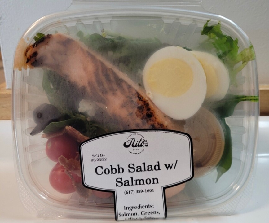 Cobb Salad w/ Salmon
