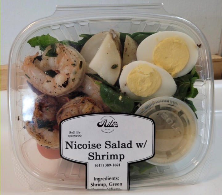 Nicoise Salad w/ Shrimp