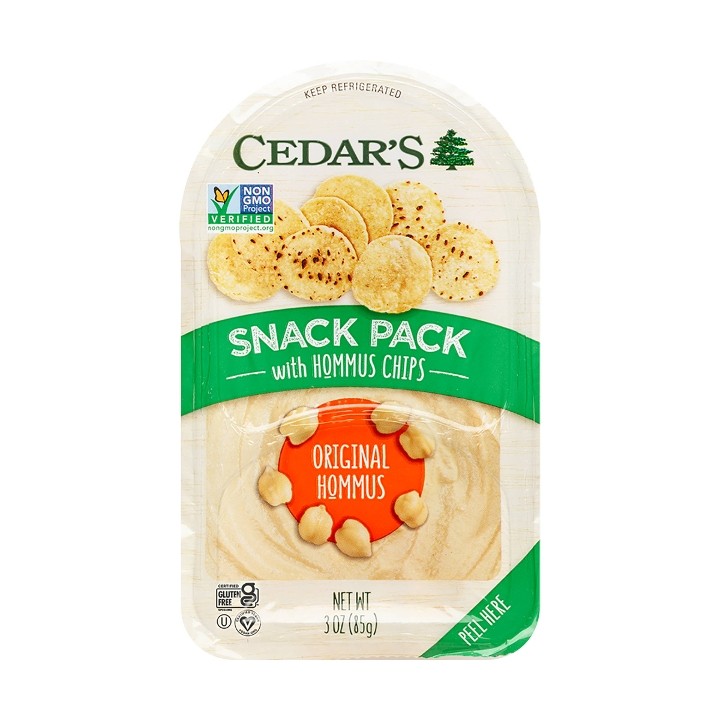 Cedar's Snack Pack w/ Hommus Chips