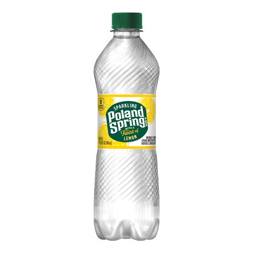 Poland Spring Lemon Sparkling Water