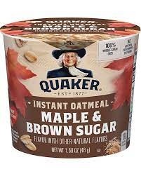Quaker Oatmeal Maple Brown Sugar