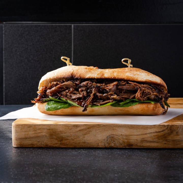 Pulled Brisket Sandwich