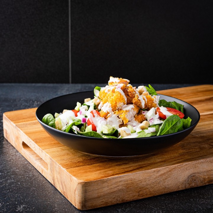 Shnitzel Caesar Salad