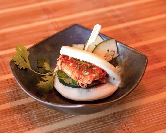 Itsumo Menu Itsumo Ramen 1451 O Street - Spicy Chicken Bao