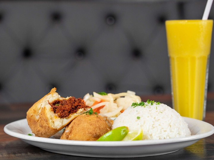 Boniato Relleno con Tasajo