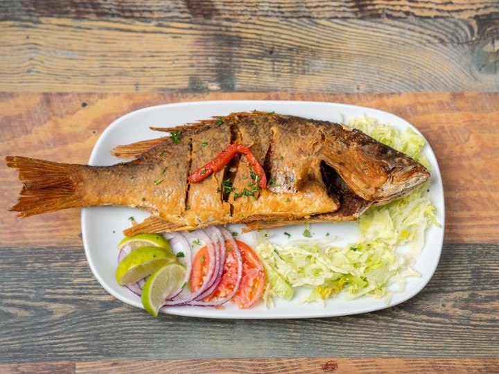 Pargo Entero Frito