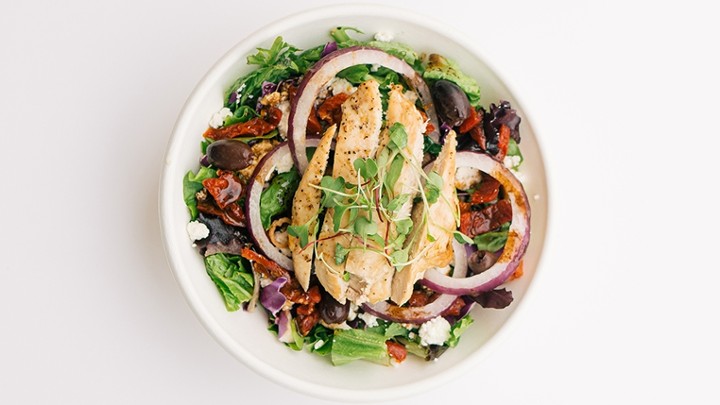 Mediterranean Salad w/Chicken