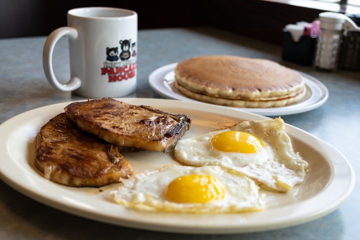 Pork Chop & Eggs