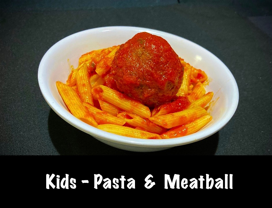 Kids Pasta with 1 Meatball