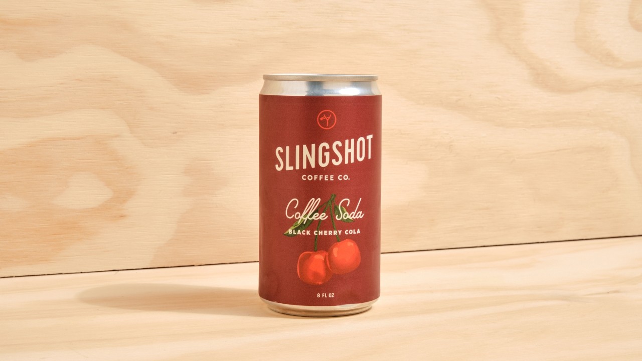 Slingshot Black Cherry Coffee Soda