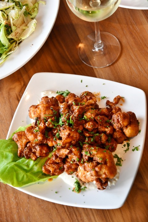 Tempura Buffalo Cauliflower