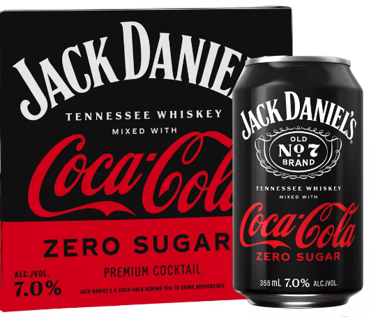 Jack & Diet Coke CAN