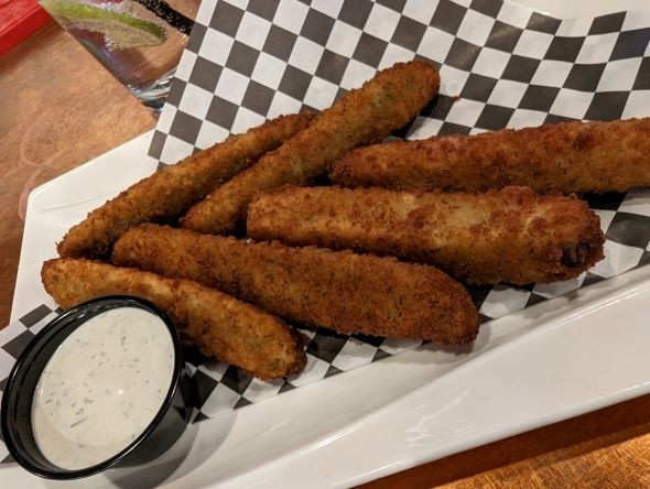 Fried Dill Pickle Spears