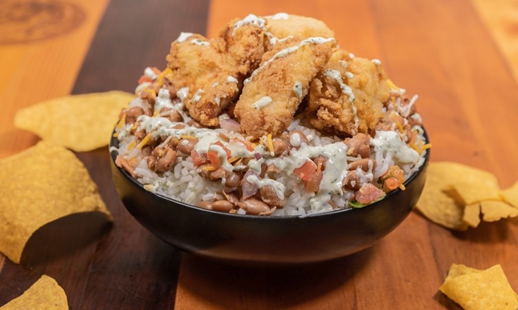 Fish Rice Bowl (Includes Chips)