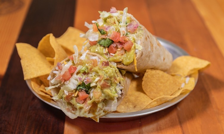 Meatless Burrito (Chips Included)